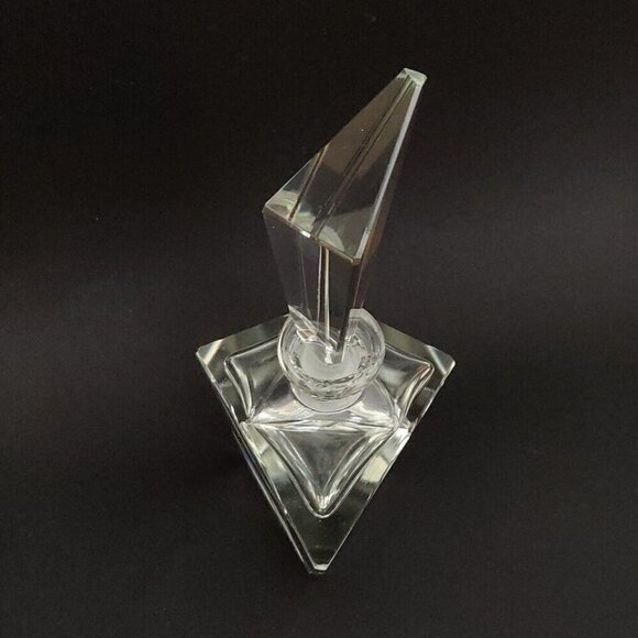 ACC Hand Cut Crystal Art Deco Perfume Bottles German Democratic Republic Vintage - Picture 6 of 13